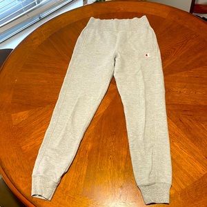 Champion light gray sweatpants